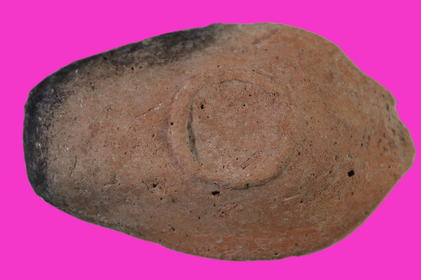 Ancient Holy Land Oil Lamp Artifact Jesus Christ Home Israel 300-600 AD COA 86