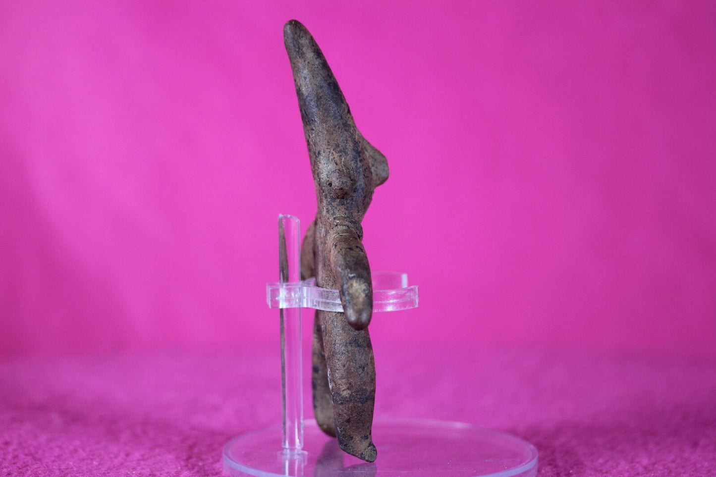 Pre Columbian Authentic Artifact Girl Figure Colima Mexico 100 BC-250 AD COA 138