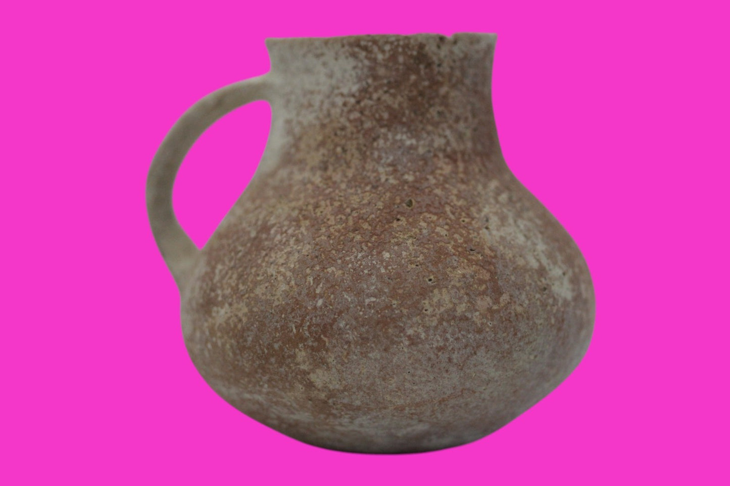 Holy Land Authentic Artifact Jesus Christ Home Land Juglet 100BC-400AD COA J35