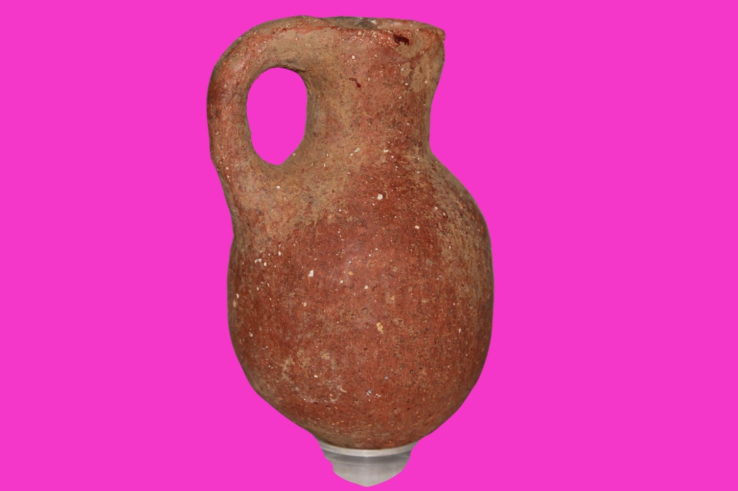 Ancient Holy Land Artifact Jug From Time of Jesus Christ 100 BC - 100 AD COA 18