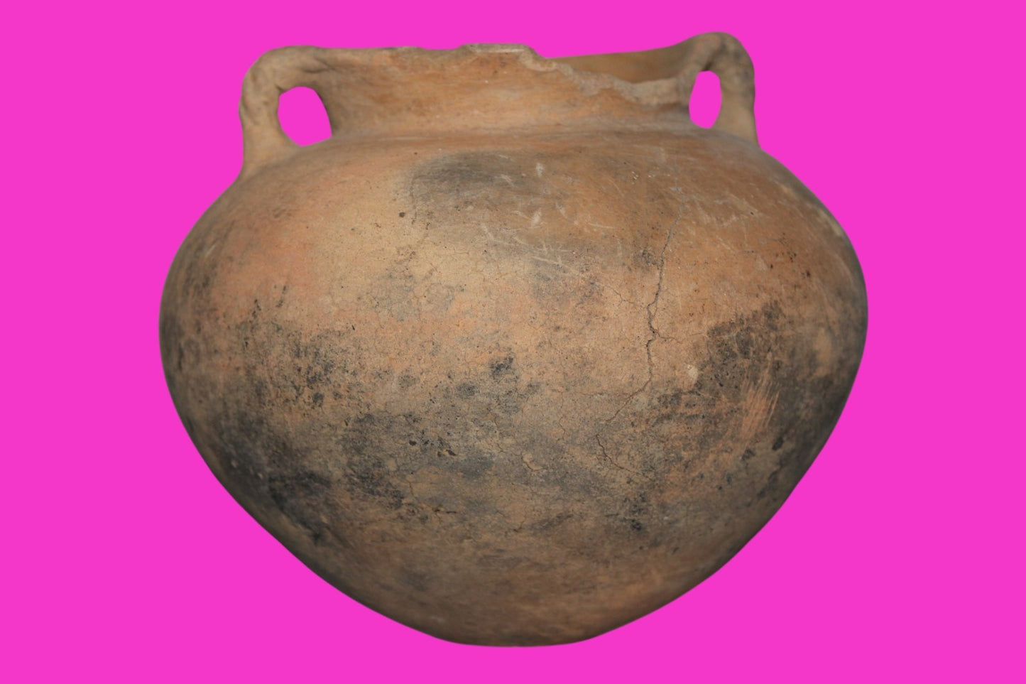 Authentic Pre Columbian Artifact Large Olla Nicoya Costa Rica 800-1400AD COA J70