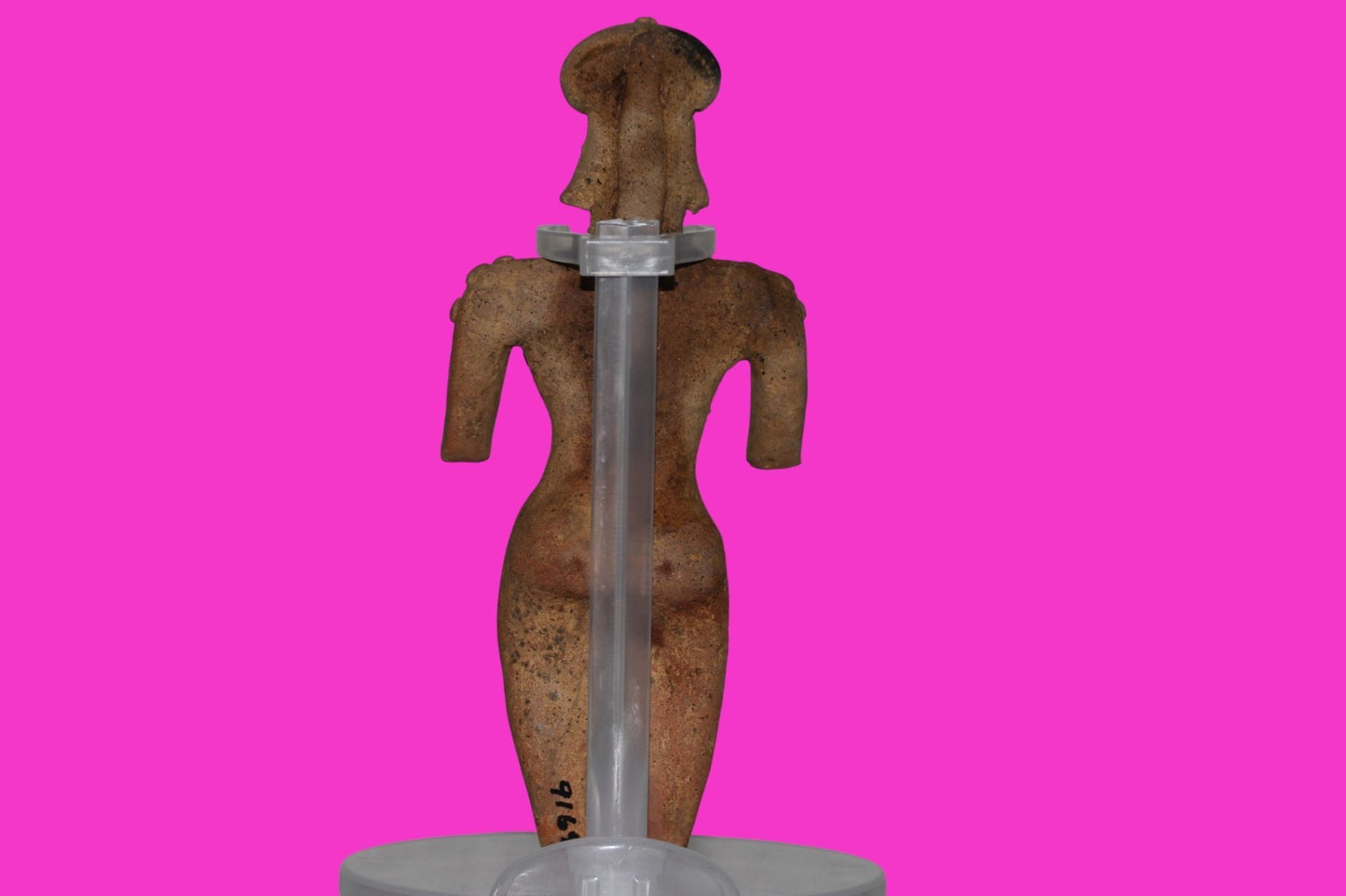 Pre Columbian Artifact 6in Female Shaman Tomb Figure Colima Mexico 100BC COA 253