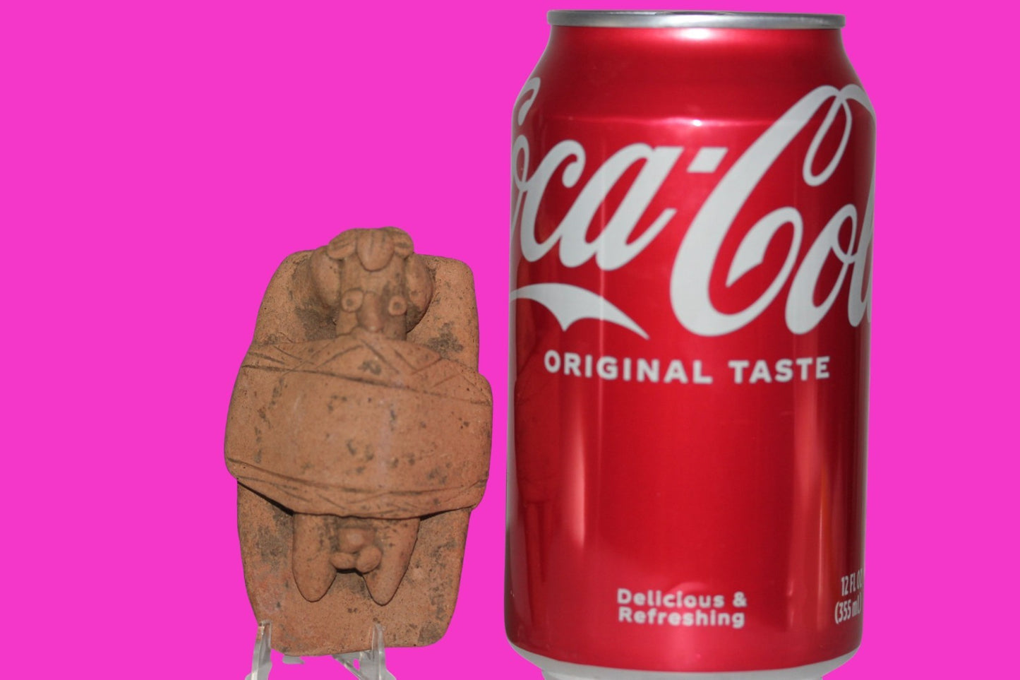 Pre Columbian Artifact Infant Tomb Burial Figure Colima Mexico 100 BC COA 223