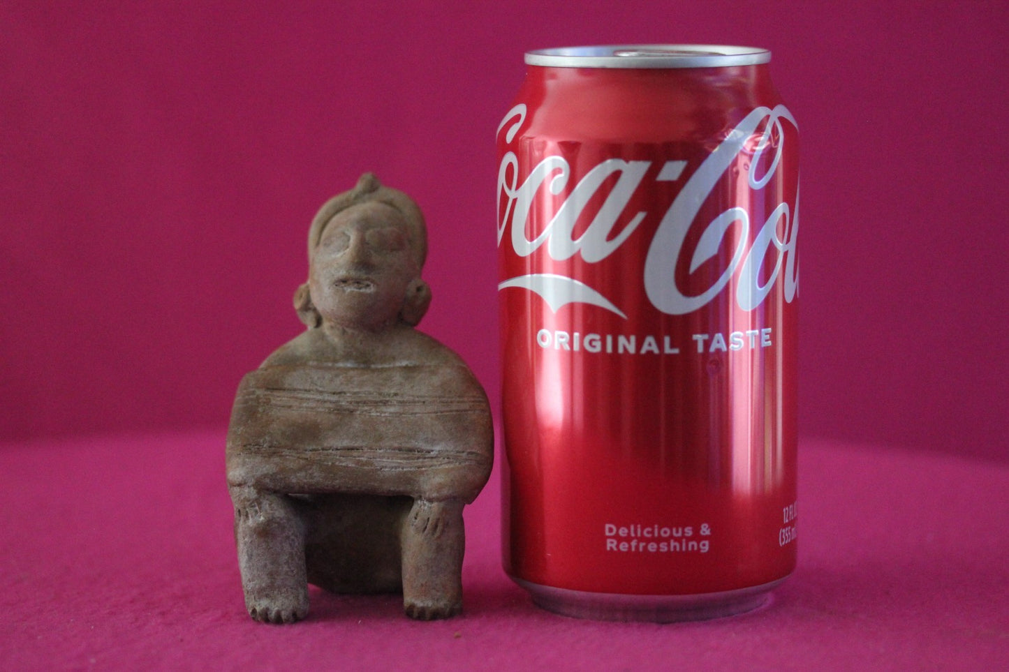 Authentic Pre Columbian Artifact Rare Skirted Tomb Figure Colima Mexico COA 180