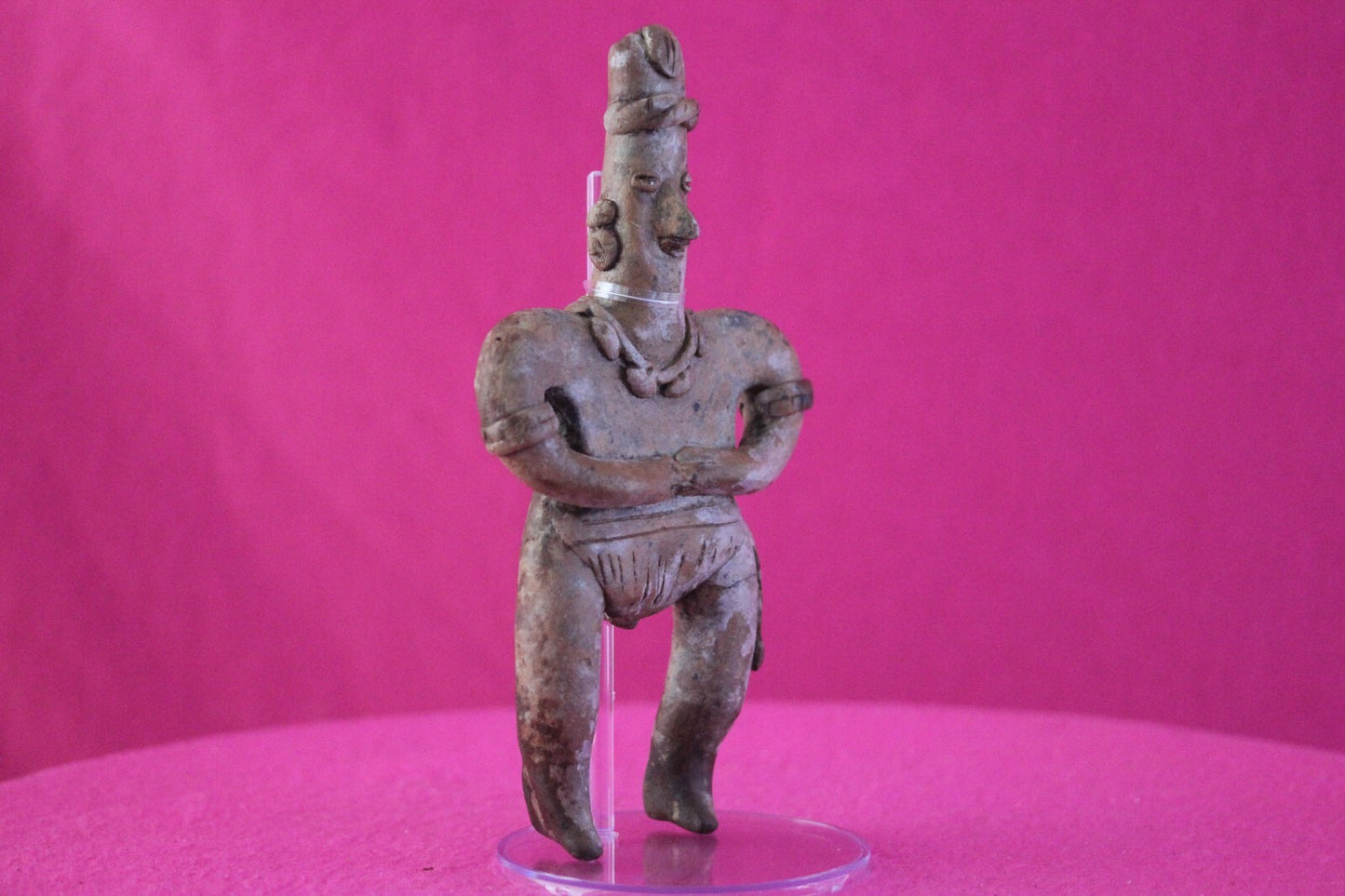 Pre Columbian Authentic Artifact Tomb Figure Colima Mexico 100 BC-250 AD COA 158