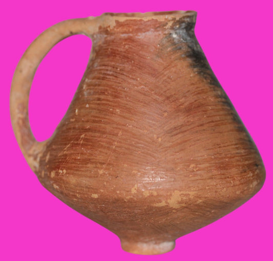 Holy Land Artifact Ancient From Time of Jesus Christ Jug 100BC-200AD COA J134