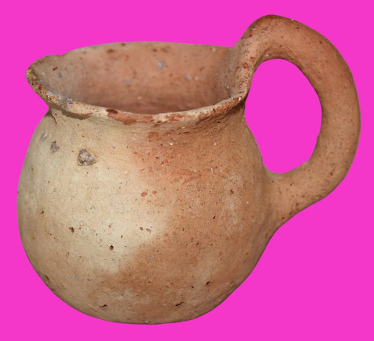 Time Of Abraham Holy Land Artifact Ancient 4000 Year Old Cup 2000 BC COA 25