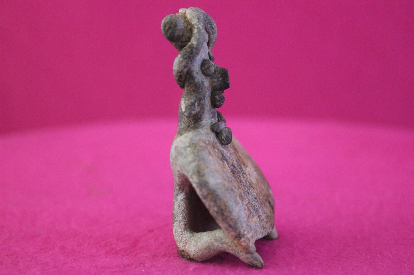 Authentic Pre Columbian Artifact Rare Skirted Tomb Figure Colima Mexico COA 184
