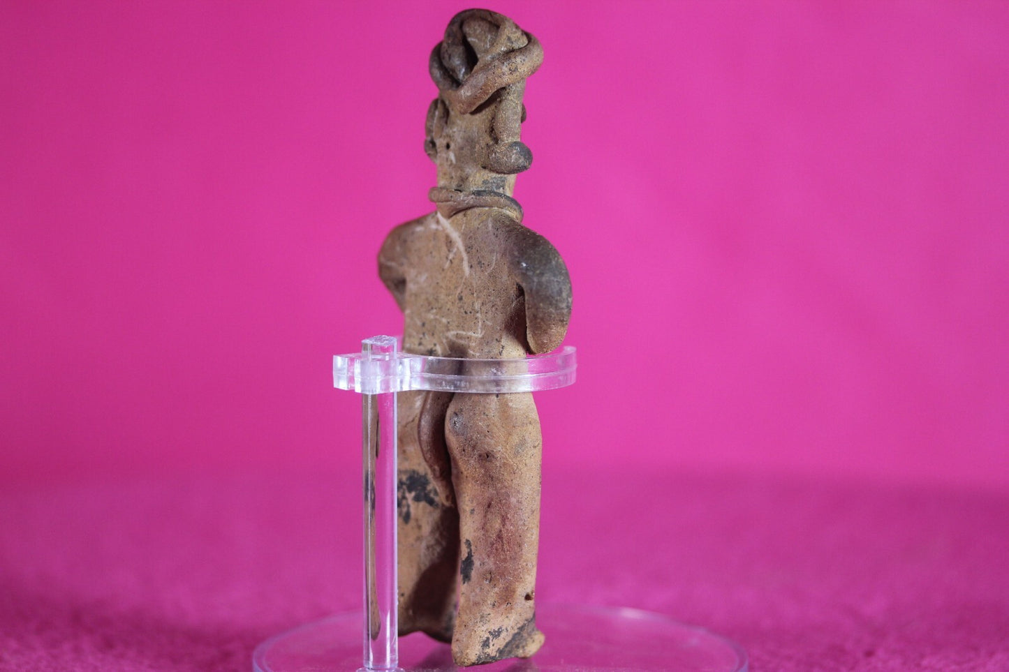 Authentic Pre Columbian Artifact Tomb Figure Colima Mexico 100 BC-250 AD COA 141