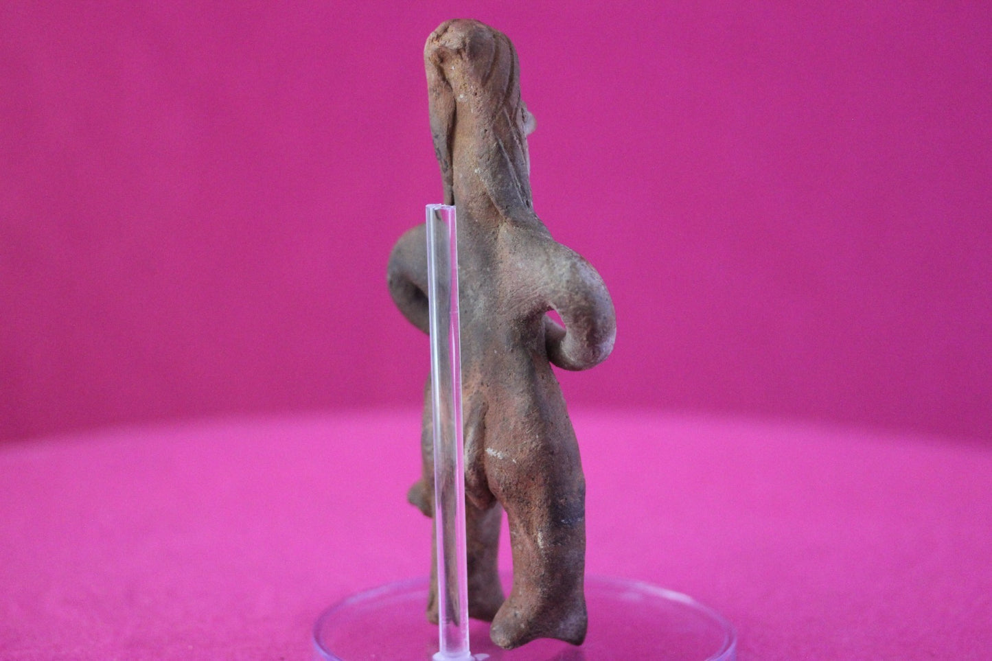Pre Columbian Artifact Authentic Pretty Lady Tomb Figure Colima Mexico COA 196
