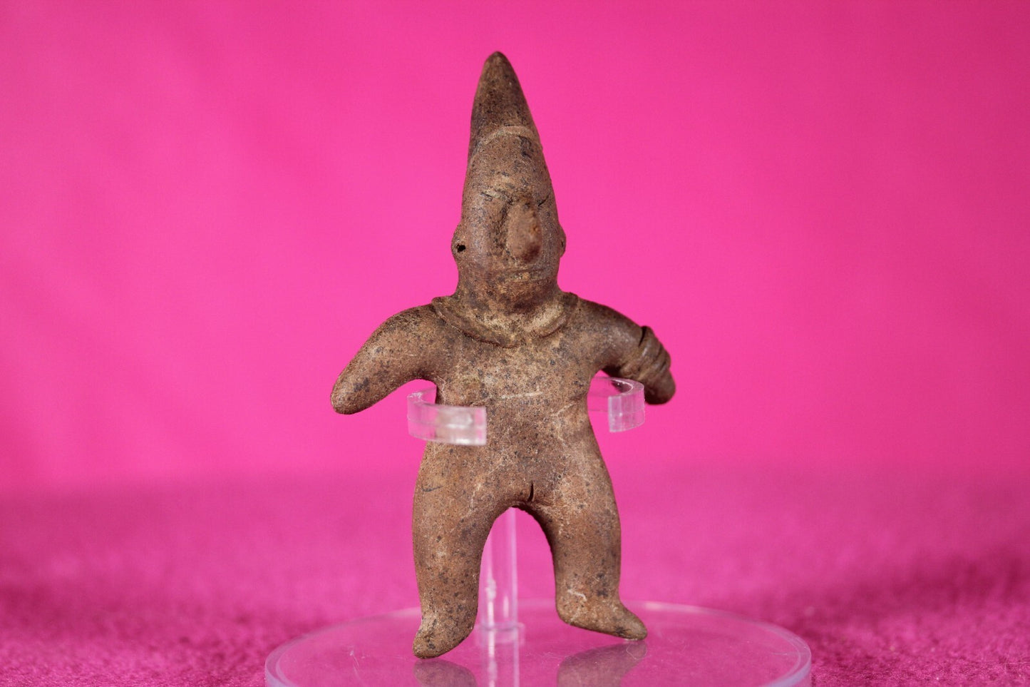Authentic Pre Columbian Artifact Archaic Tomb Figure Colima Mexico 100BC COA 135