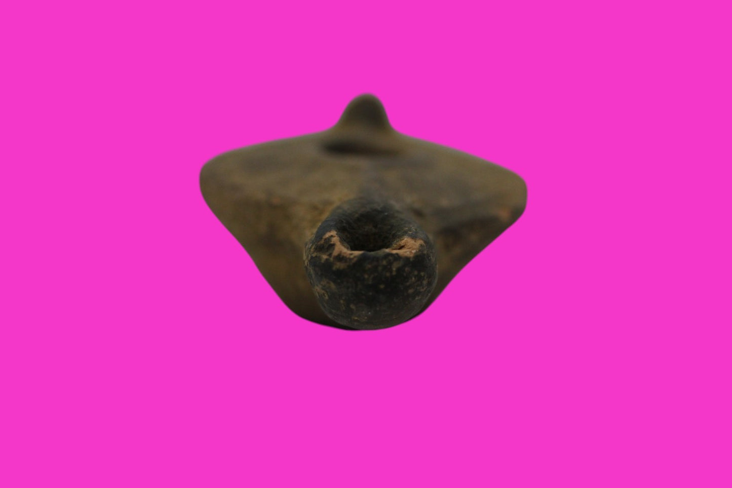 Holy Land Oil Lamp Ancient Artifact Jesus Christ Homeland 100-400 AD COA J107