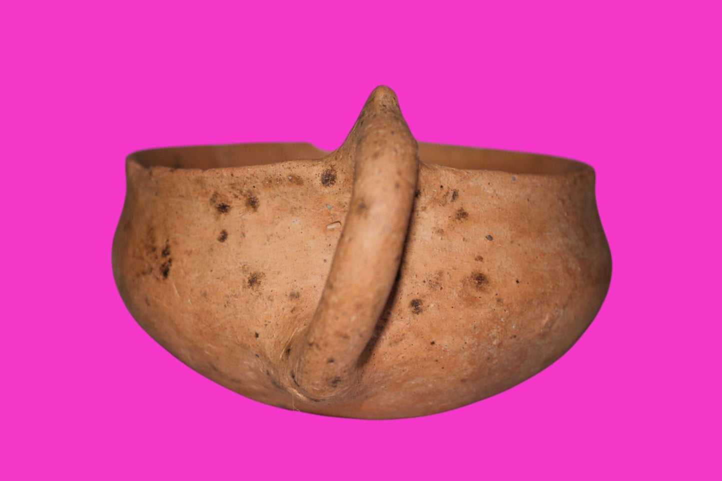 Ancient Holy Land Artifact 4000 Year Old Cup Time of Abraham 2000 BC COA J116