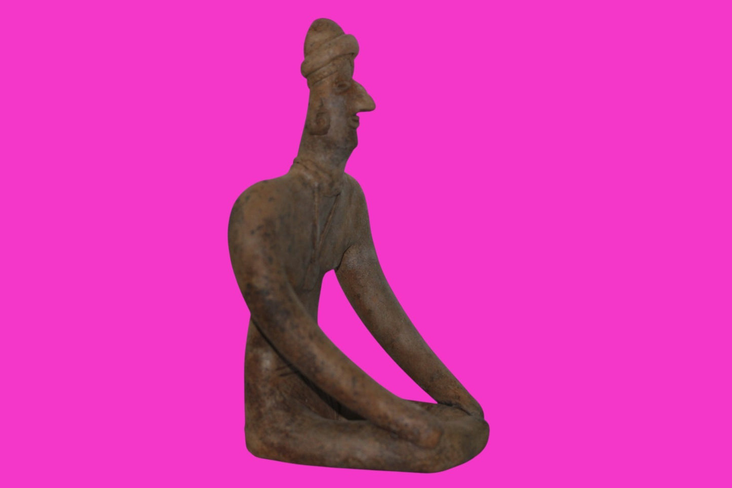 Pre Columbian Museum Quality Artifact Large Tomb Figure Colima Mexico COA 215