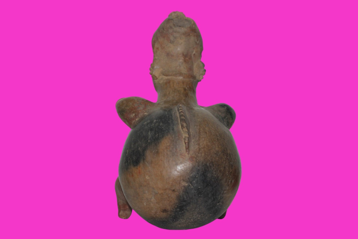 Pre Columbian Artifact Authentic Bloated Figure Jalisco Mexico 300 BC COA 218