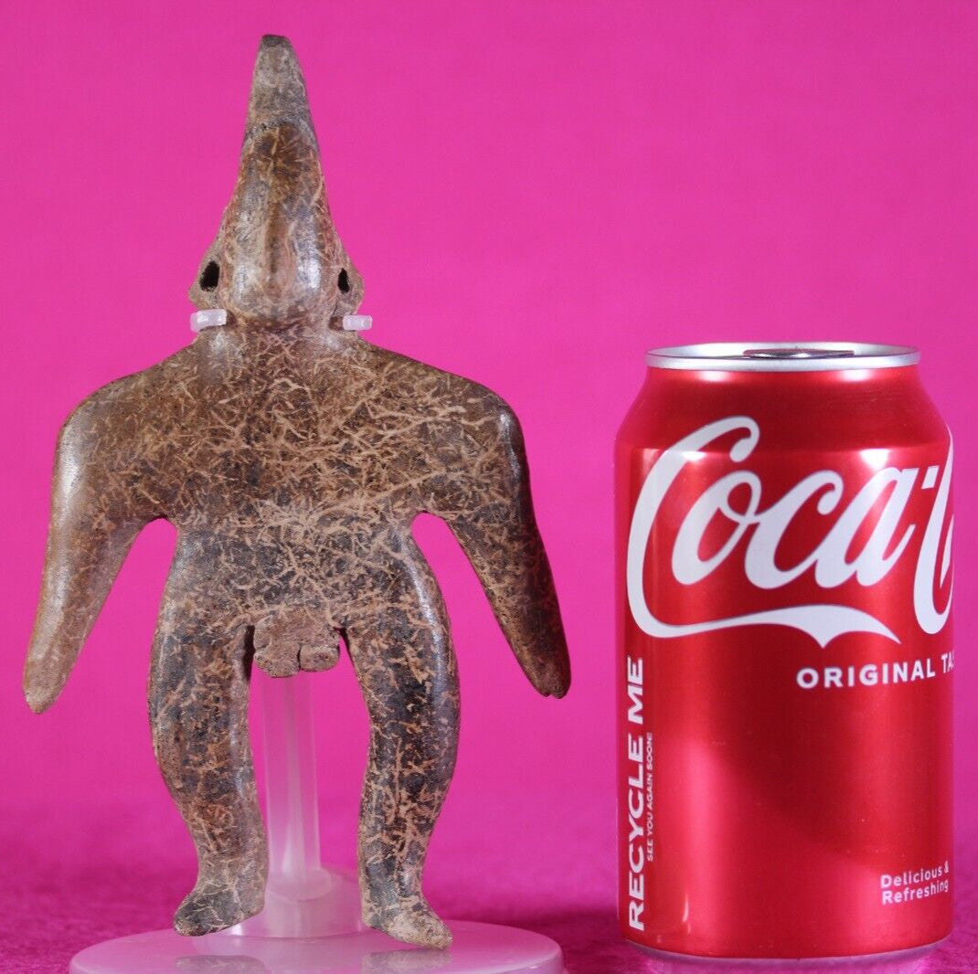 Pre Columbian Artifact Authentic Colima Shaman Mexico Ex Arte Primitivo COA J59