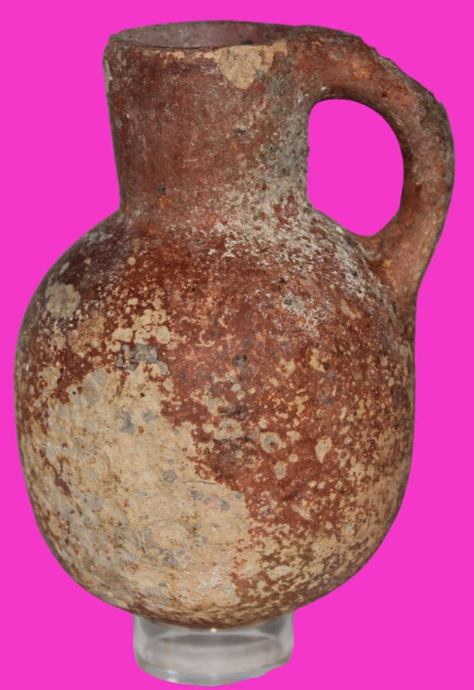 Ancient Holy Land Artifact King David Jug Land of Jesus Christ 1000 BC COA 11