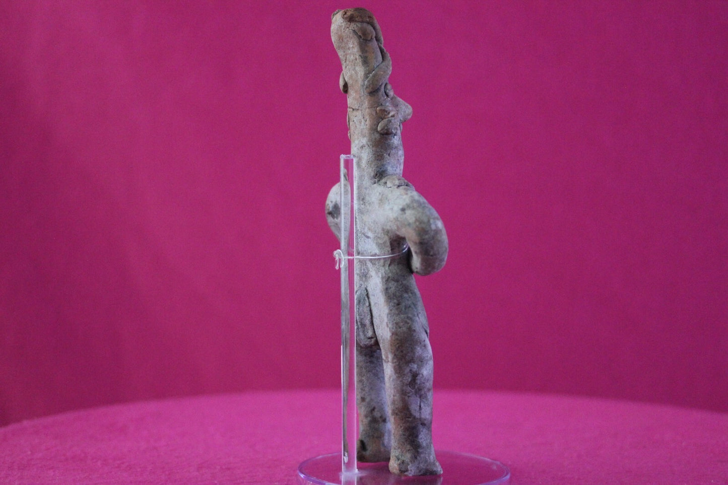Authentic Pre Columbian Artifact Tomb Figure Colima Mexico 100 BC-250 AD COA 169