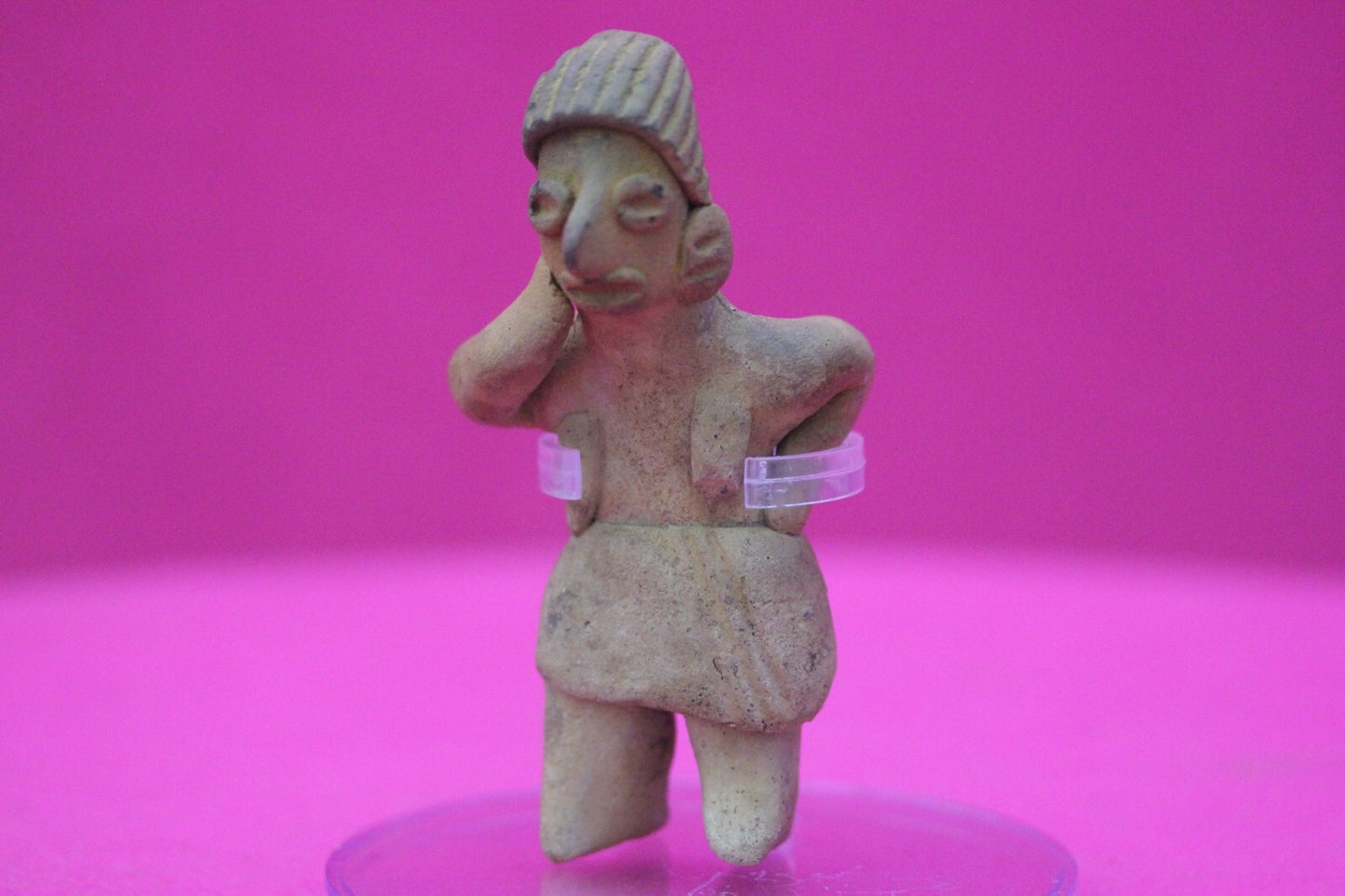Authentic Pre Columbian Artifact Rare Grandma Tomb Figure Colima Mexico COA 148