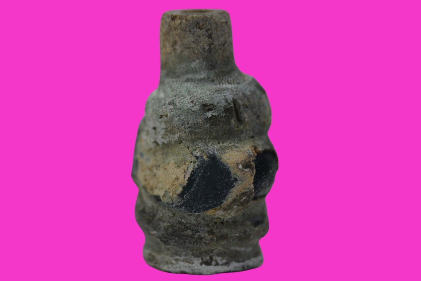 Authentic Persian Artifact Glass Bottle 900-1000 AD Silk Road Hoard COA J28