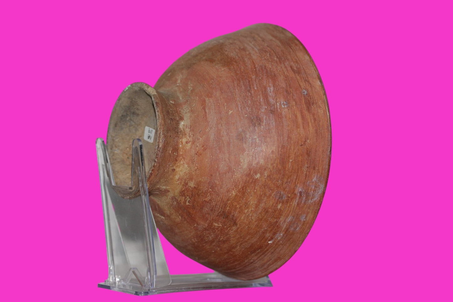 Pre Columbian Authentic Artifact Pedestal Bowl Nazca Peru 500 to 800 AD COA J53