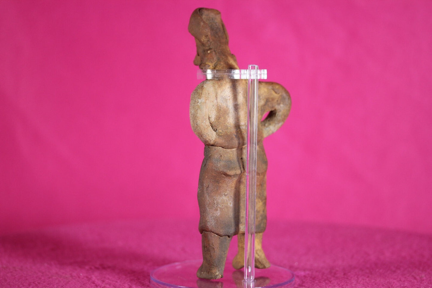 Authentic Pre Columbian Artifact Rare Grandma Tomb Figure Colima Mexico COA 142