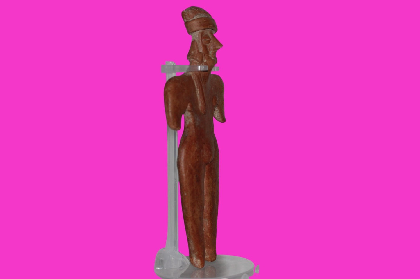 Pre Columbian Artifact 7 Inch Female Tomb Figure Colima Mexico 100 BC COA 244