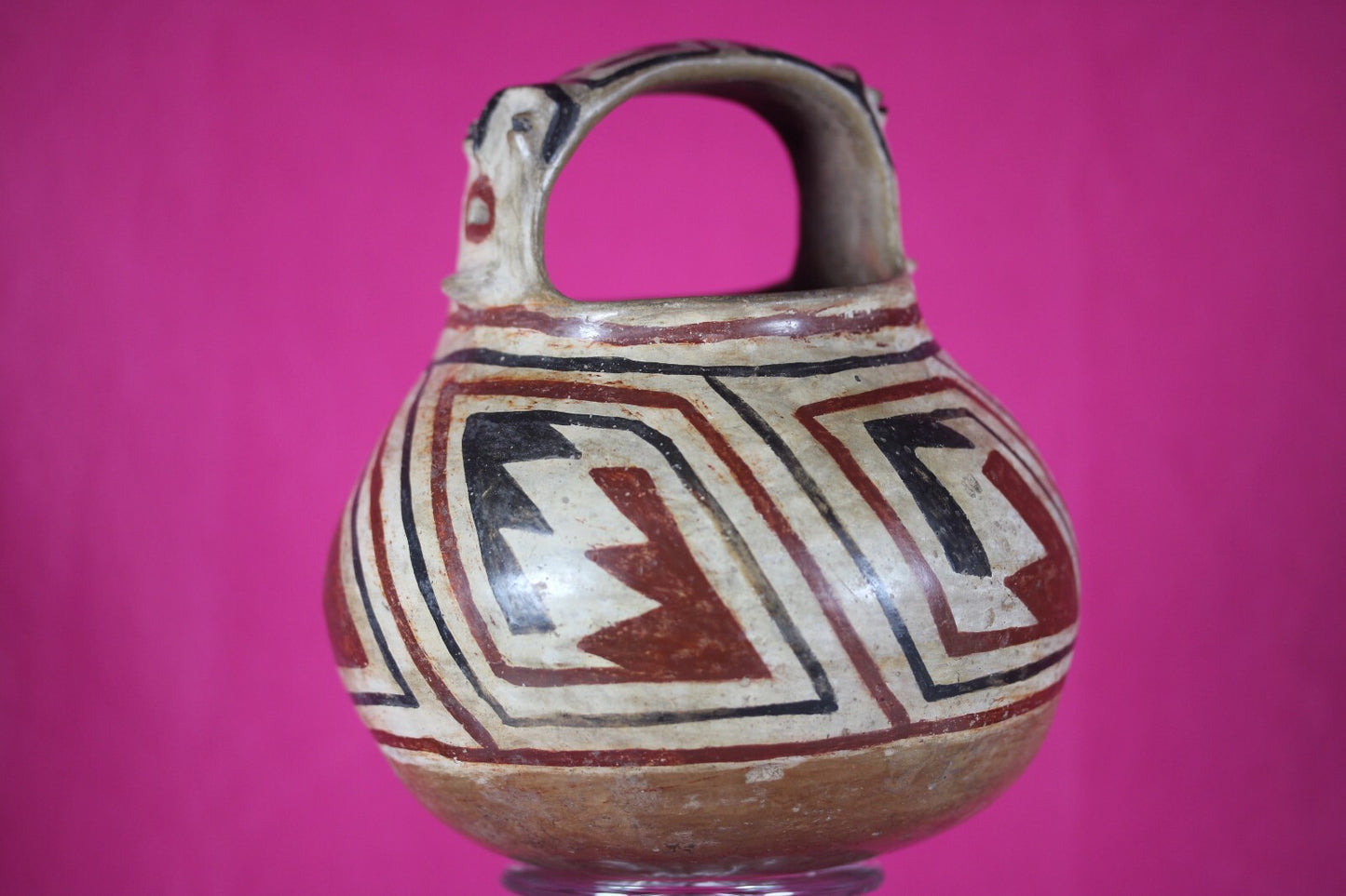 Rare Ex Sotheby's Authentic Pre Columbian Artifact Casas Grandes Bowl COA T116