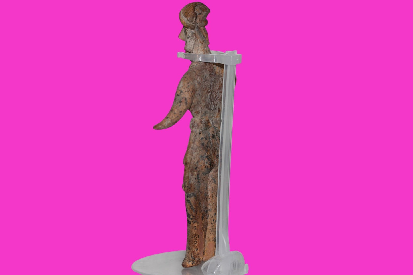 Pre Columbian Artifact 7 Inch Female Tomb Figure Colima Mexico 100 BC COA 247