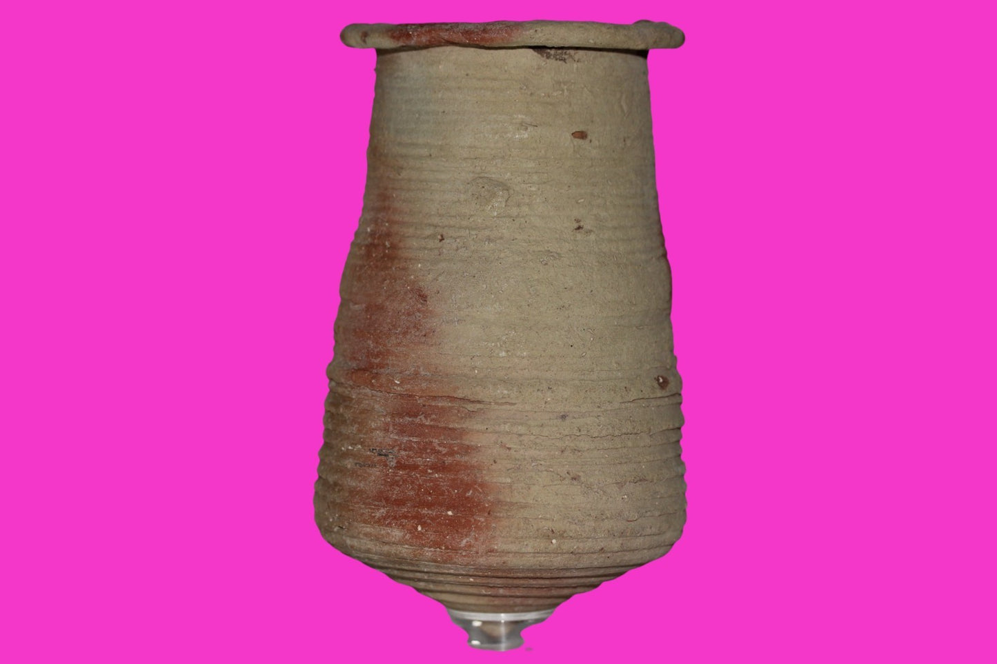 Ancient Holy Land Artifact Large Beaker Found in Israel 400 BC-600 AD COA J128