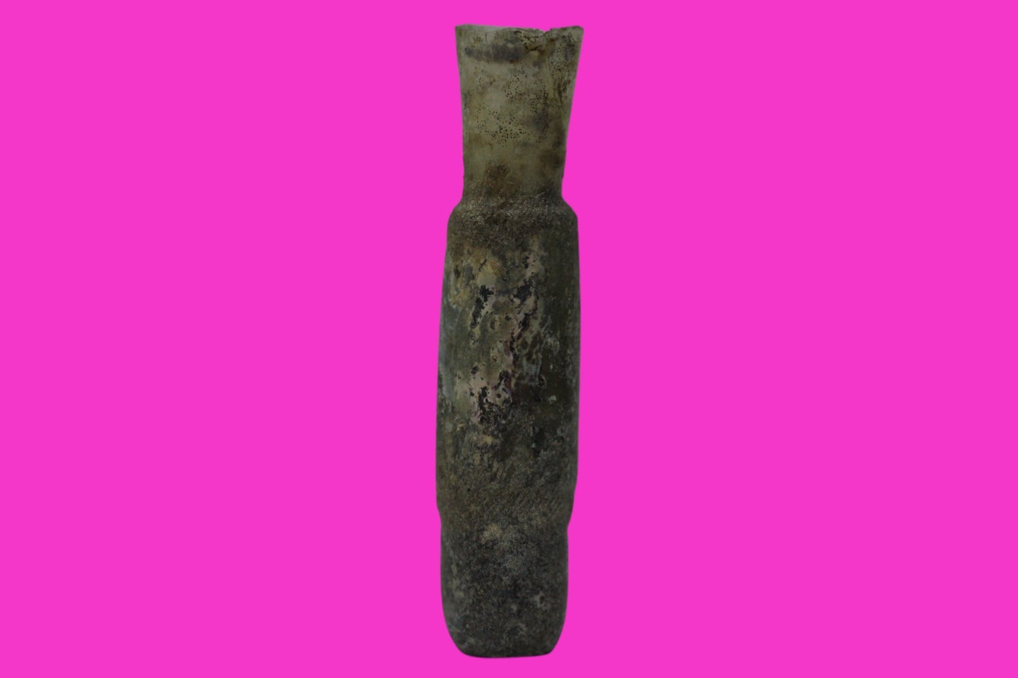 Authentic Persian Artifact Glass Bottle 900-1000 AD Silk Road Hoard COA J31