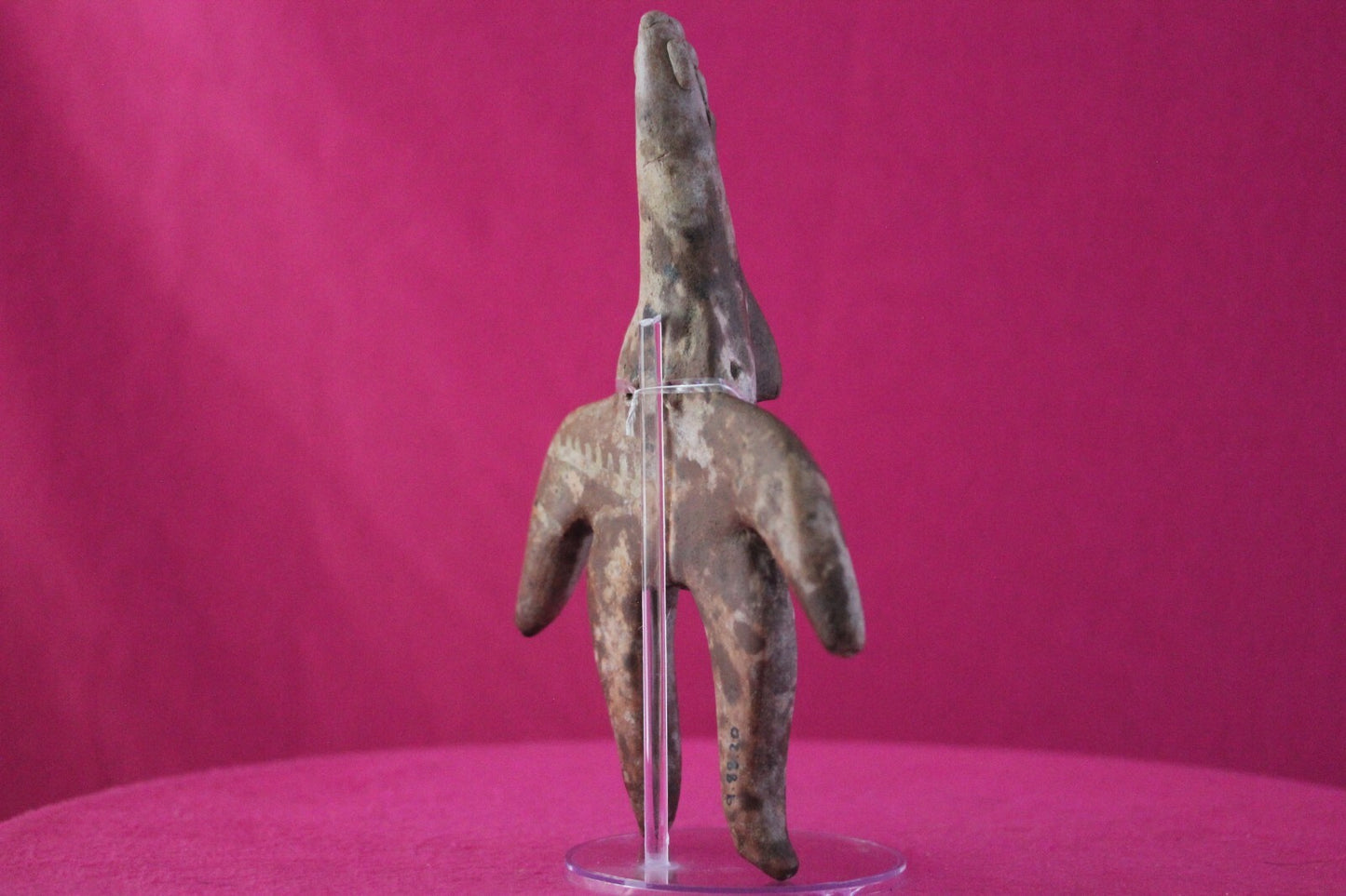 Authentic Pre Columbian Artifact Tomb Figure Colima Mexico 100 BC-250 AD COA 168