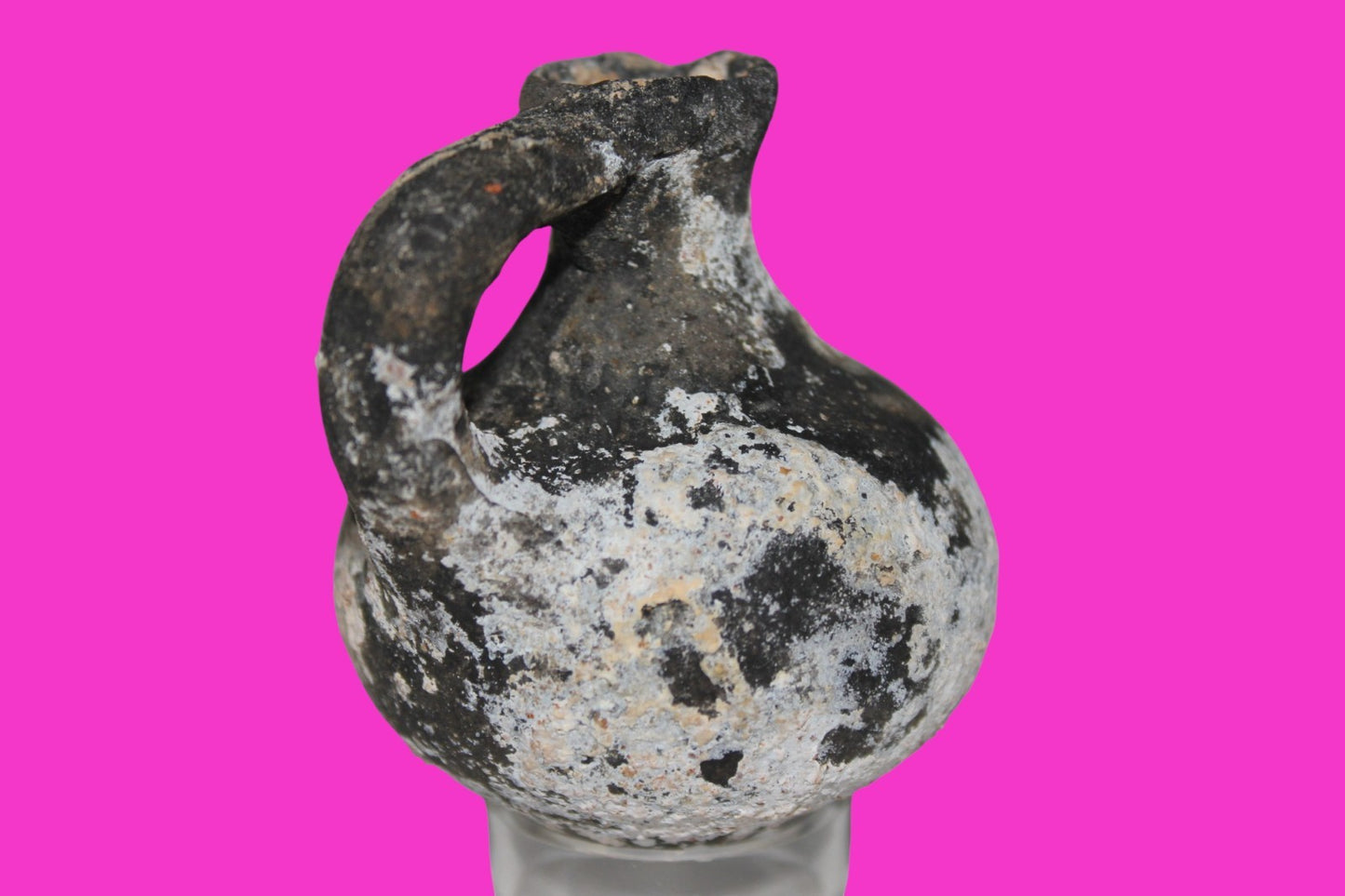 Ancient Holy Land Artifact King David Mini Jugglet Christ Home Land 1000BC COA 1