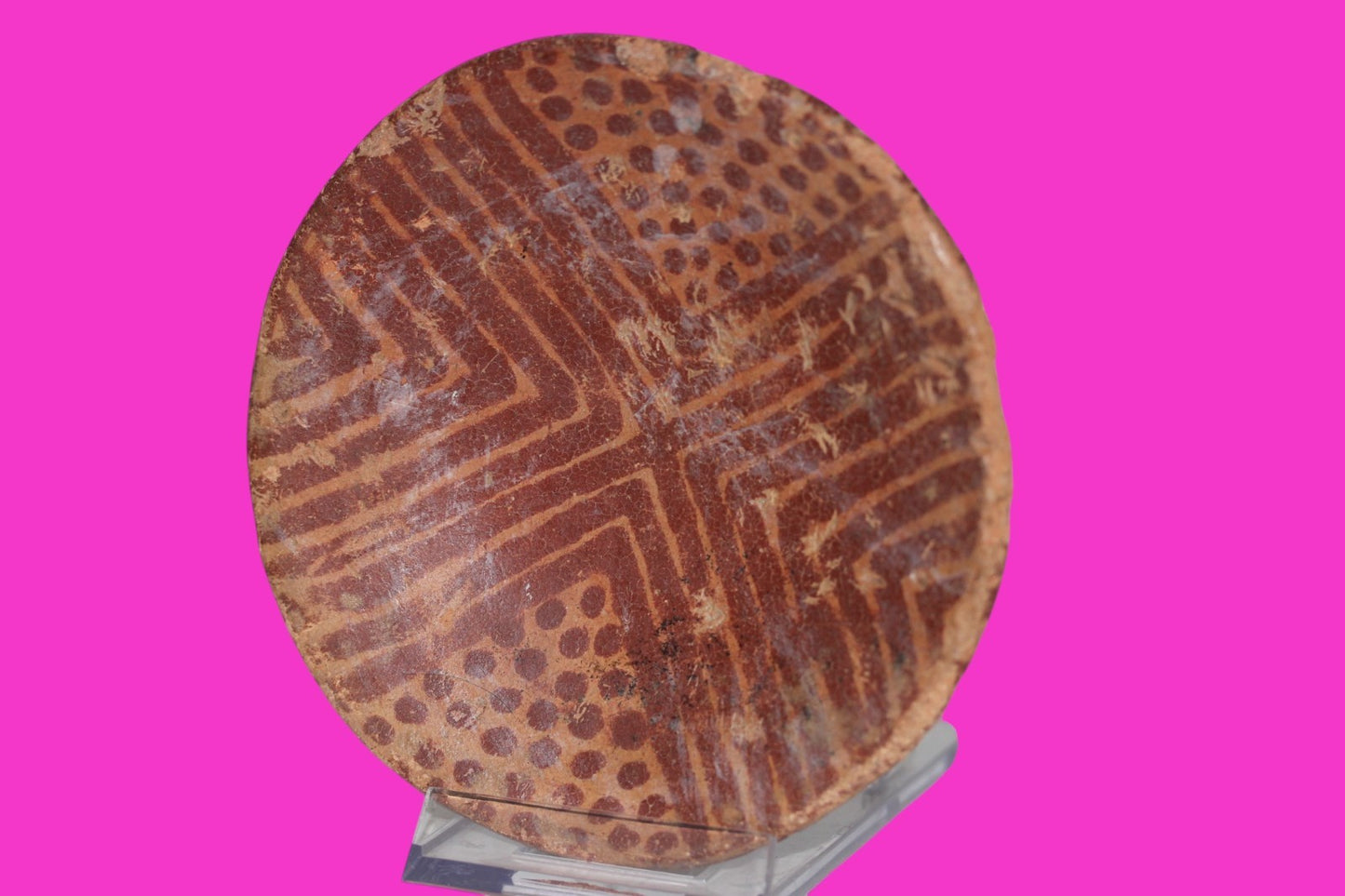 Pre Columbian Artifact Authentic Pedestal Bowl Narino Columbia 1000 AD COA J100