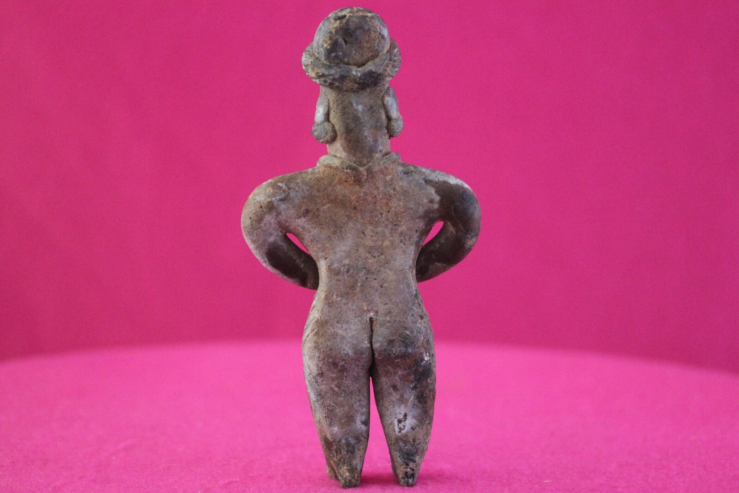 Authentic Pre Columbian Artifact Tomb Figure Colima Mexico 100 BC-250 AD COA 171