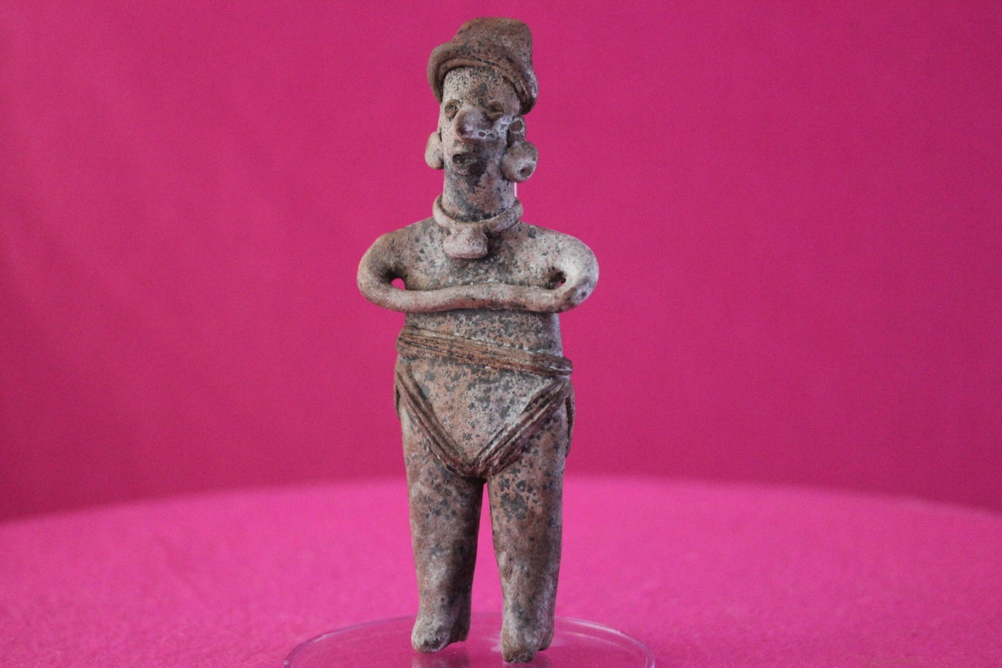 Pre Columbian Artifact Authentic Tomb Figure Colima Mexico 100 BC-250 AD COA 203