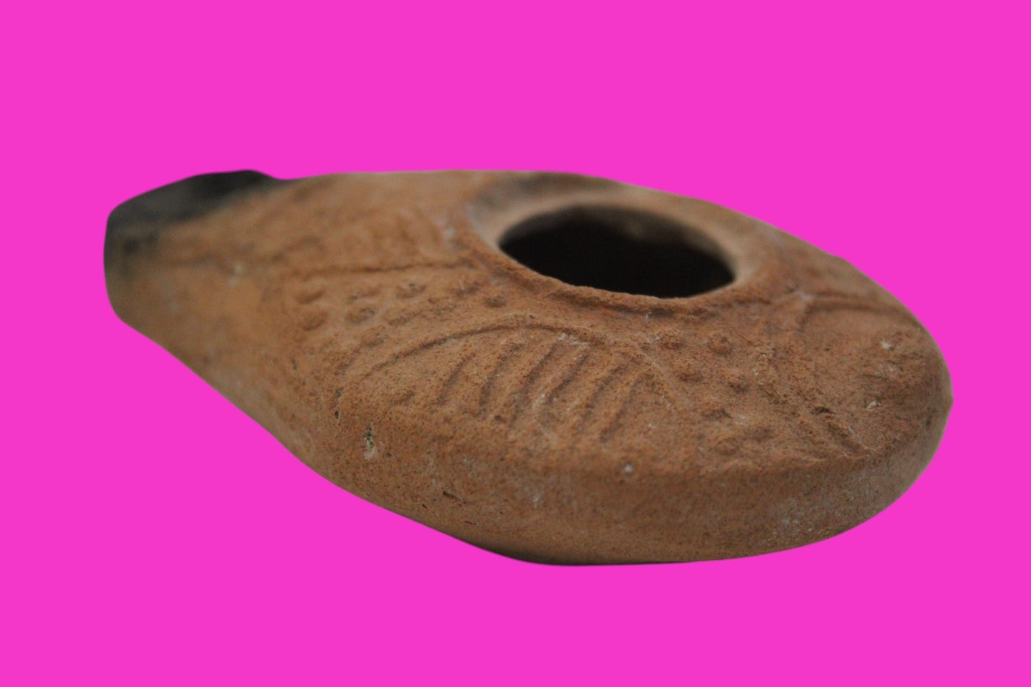 Ancient Holy Land Oil Lamp Artifact From Jesus Christ Home Land 100-500AD COA 51