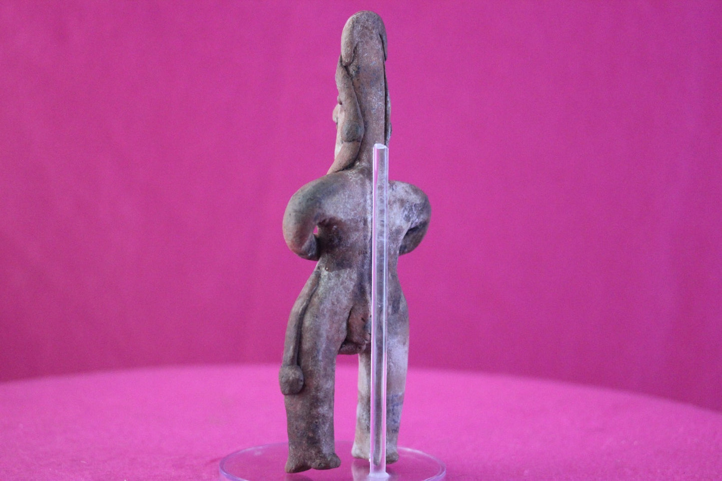 Authentic Pre Columbian Artifact Pretty Lady Tomb Figure Colima Mexico COA 195