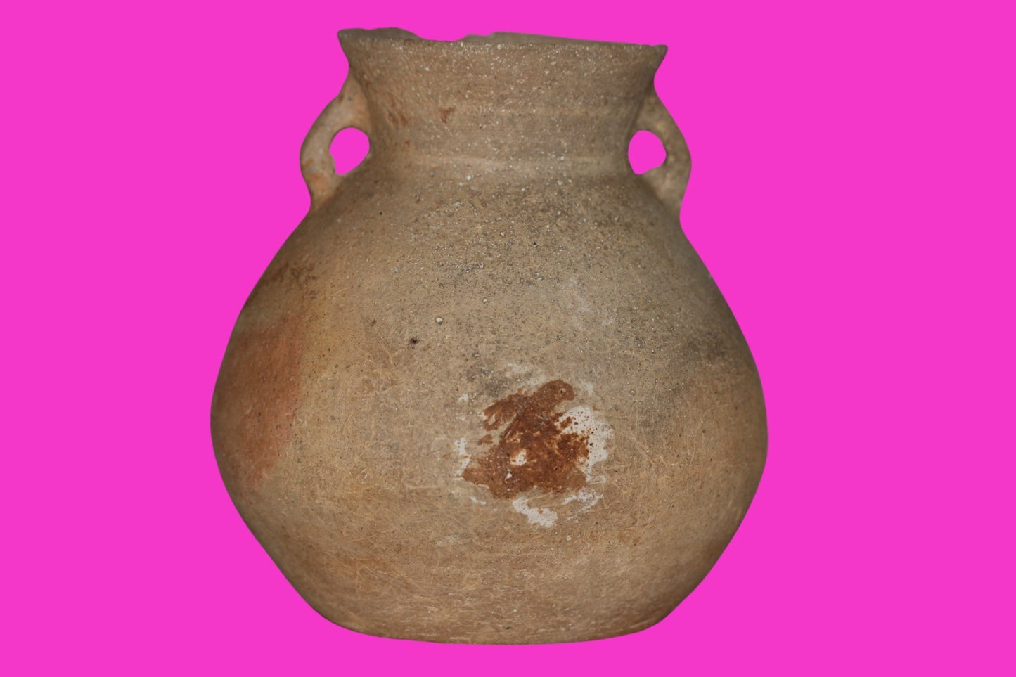 Time of Abraham Holy Land Artifact Ancient 4000 Year Old Jar  2000 BC COA J141