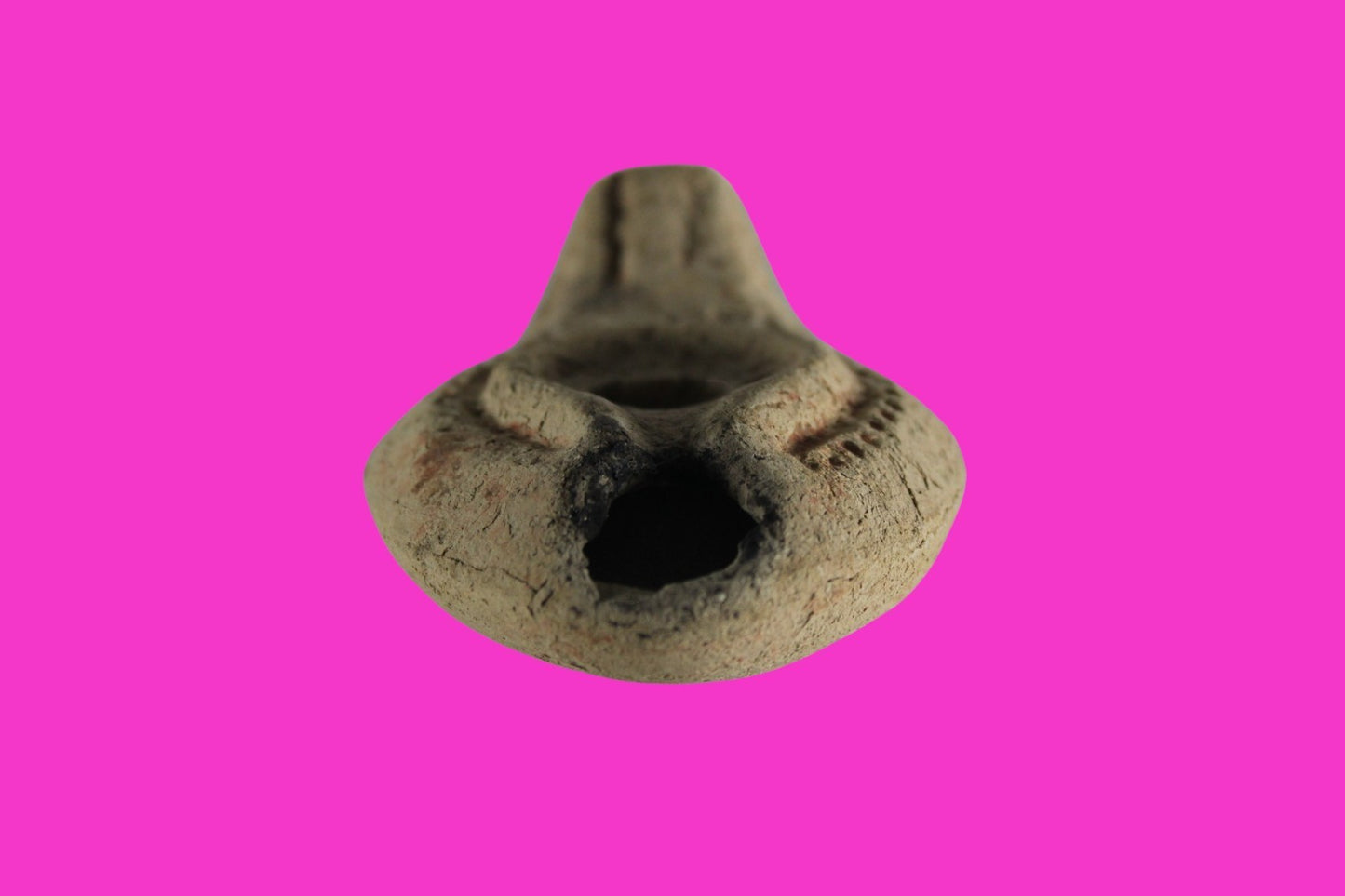 Ancient Holy Land Oil Lamp Artifact From Jesus Christ Homeland 400-500AD COA 28