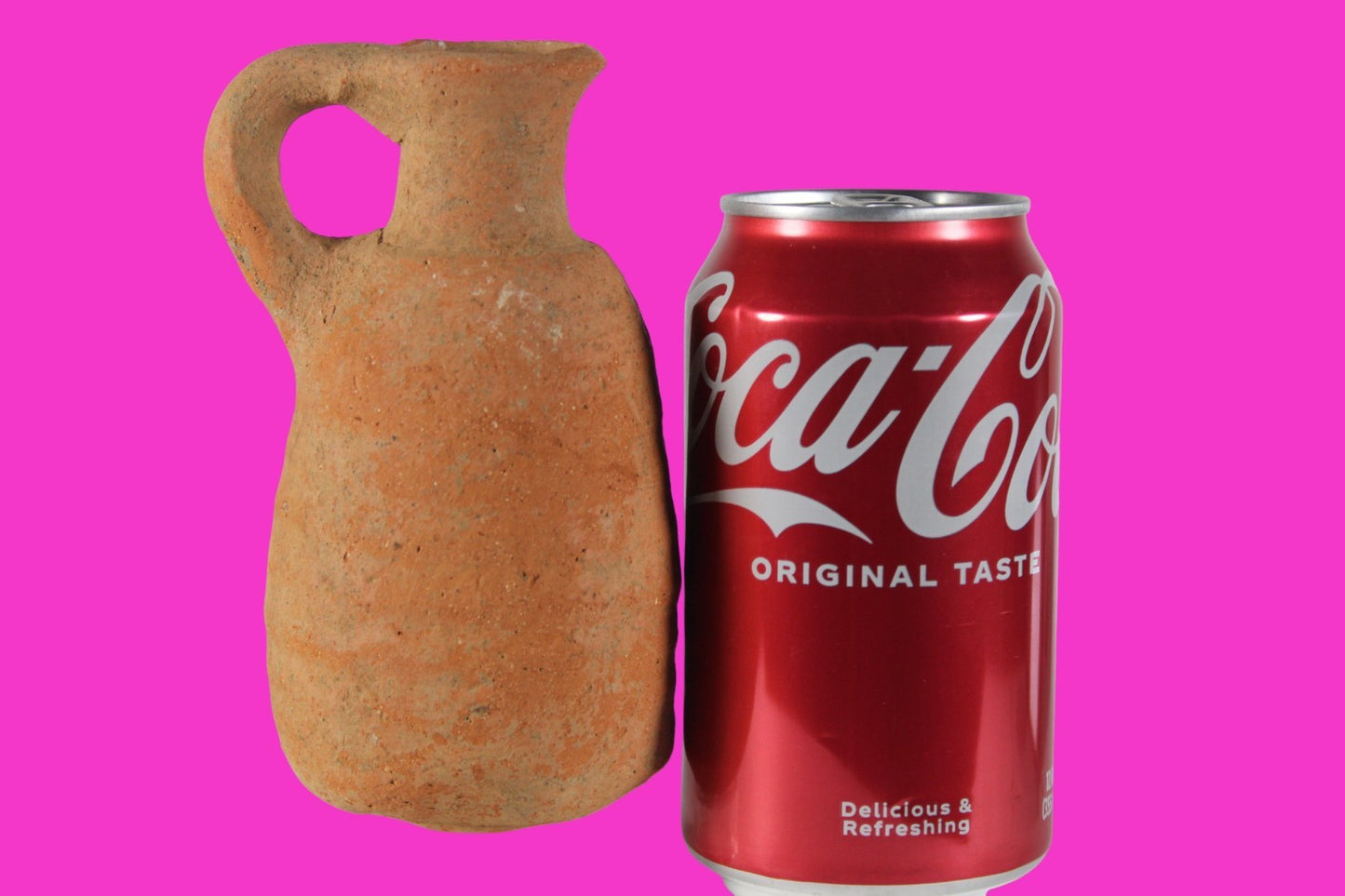 Time of Jesus Christ Ancient Holy Land Artifact Herodian Jug 50BC - 100AD COA 28