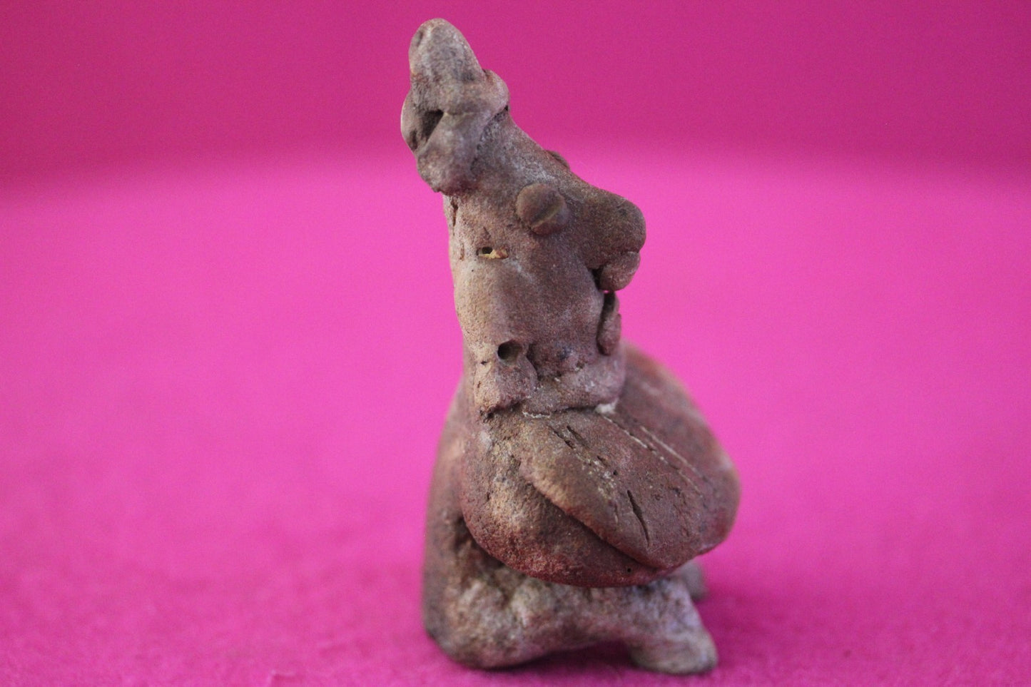 Authentic Pre Columbian Artifact Rare Skirted Tomb Figure Colima Mexico COA 181