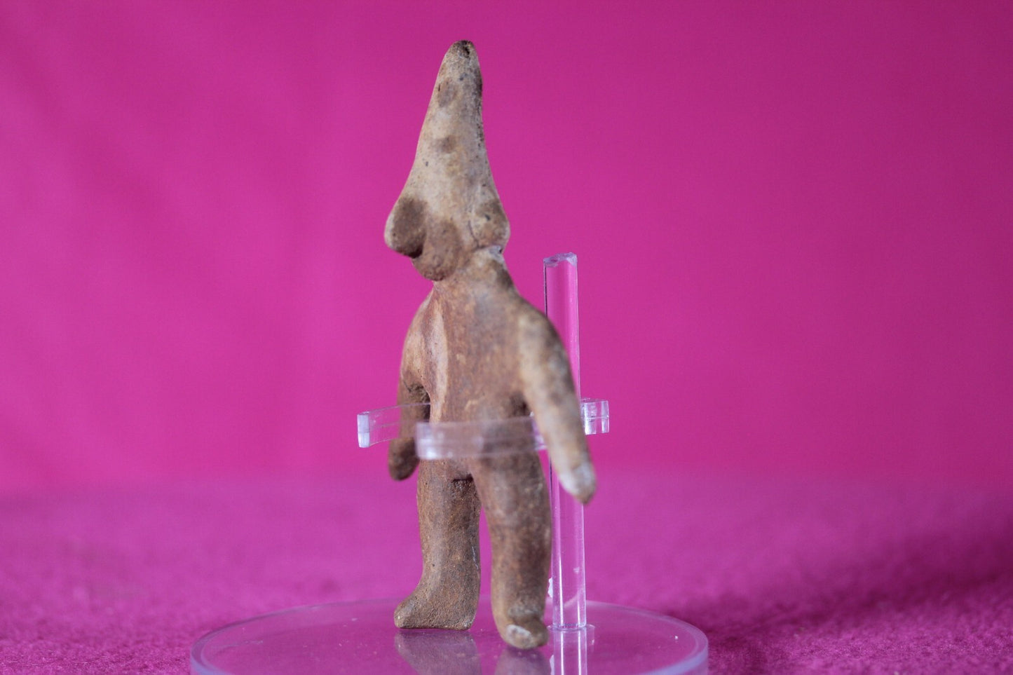Authentic Pre Columbian Archaic Artifact Tomb Figure Colima Mexico 100BC COA 136