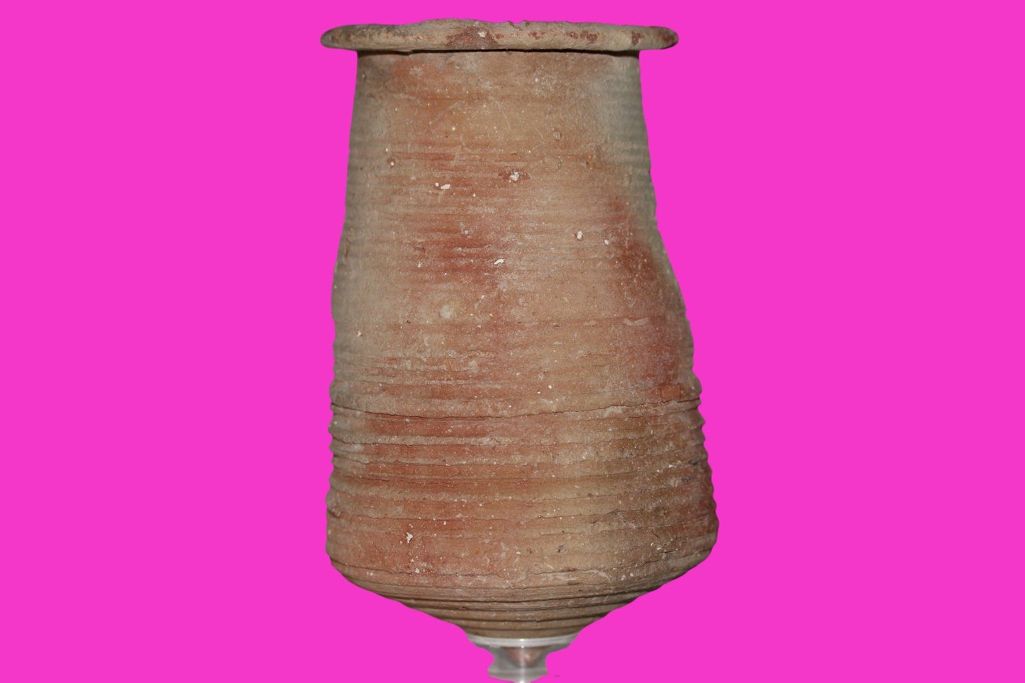 Ancient Holy Land Artifact Large Beaker Found in Israel 400 BC-600 AD COA J128