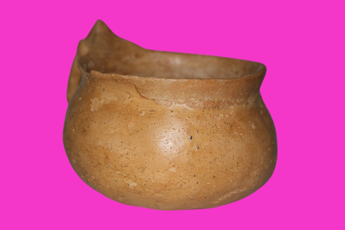 Holy Land Authentic Artifact 4000 Year Old Cup Time of Abraham 2000 BC COA J117