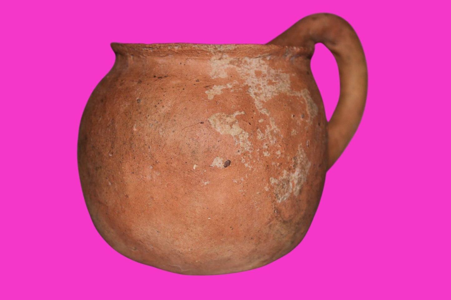 Holy Land Artifact Ancient 4000 Year Old Cup Time of Abraham 2000 BC COA J120