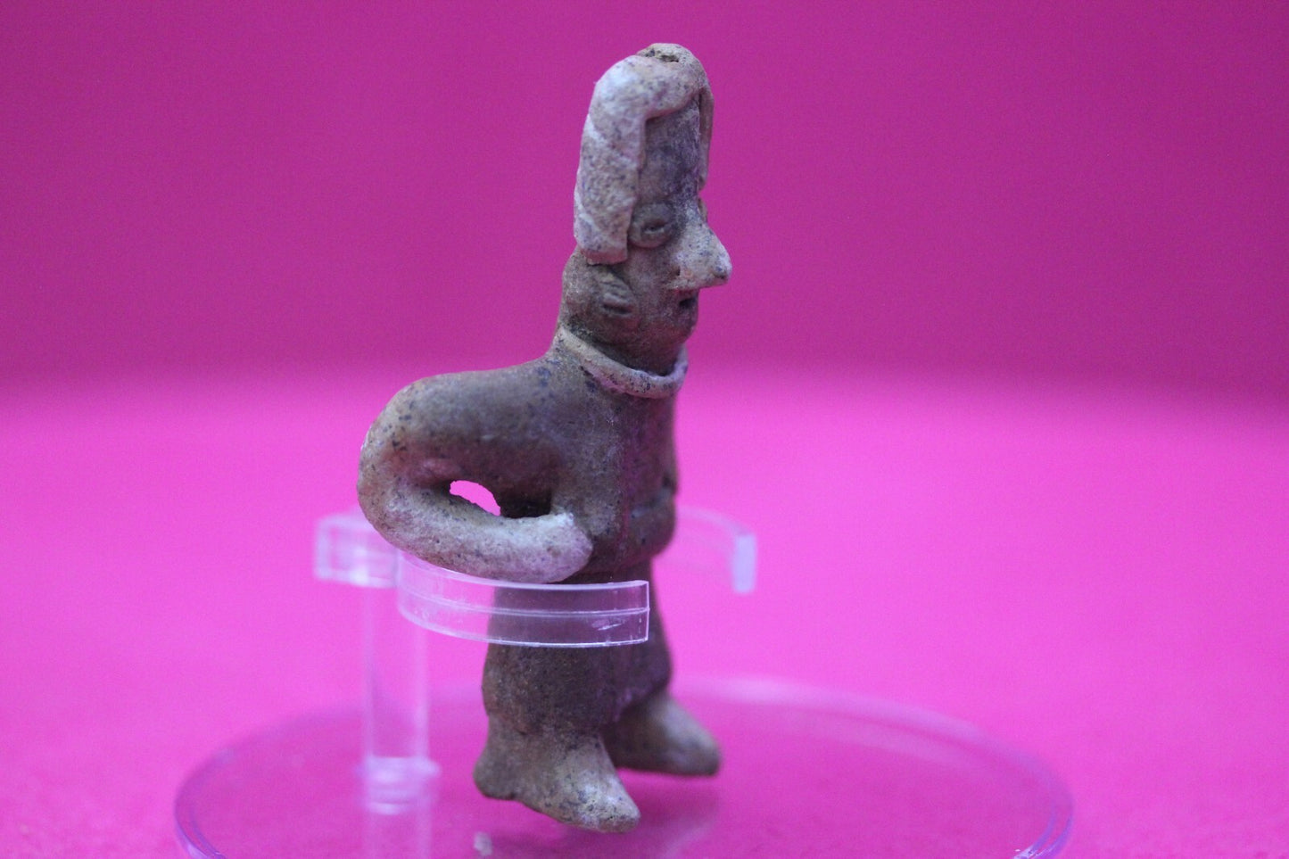 Pre Columbian Artifact Authentic Rare Grandma Tomb Figure Colima Mexico  COA 152