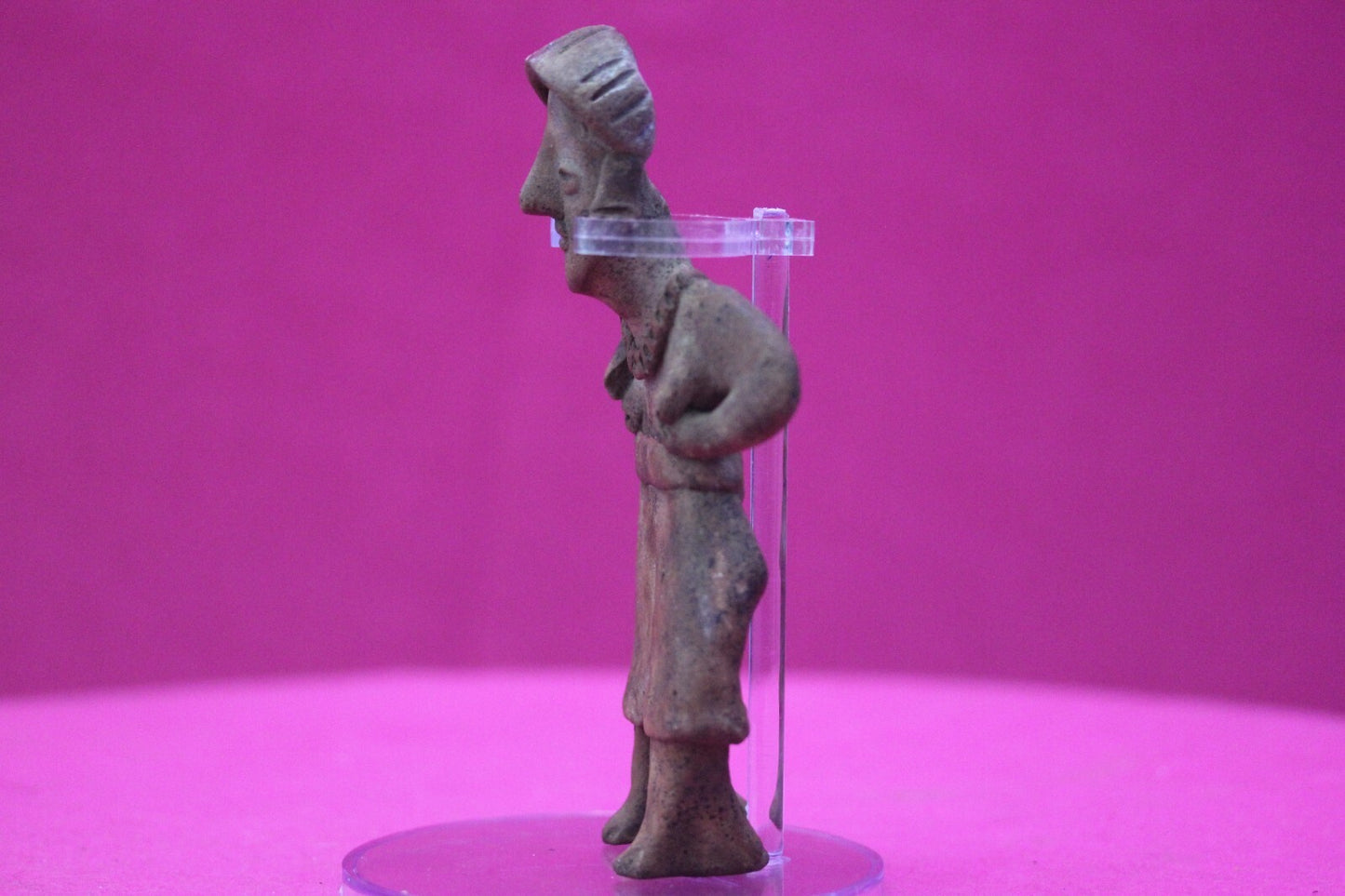 Pre Columbian Authentic Artifact Old Grandma Colima Mexico 100 BC-250 AD COA 151