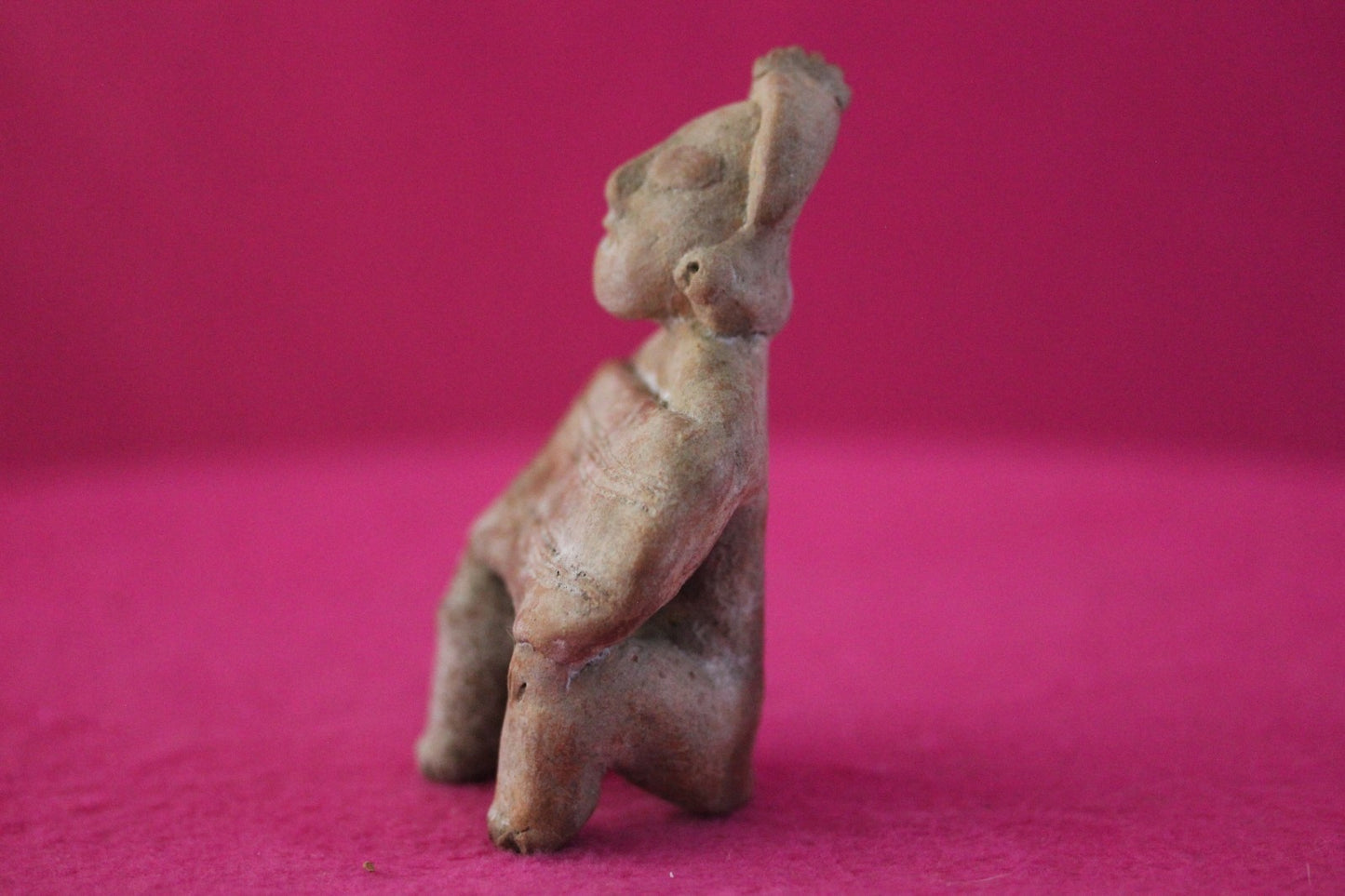 Authentic Pre Columbian Artifact Rare Skirted Tomb Figure Colima Mexico COA 180