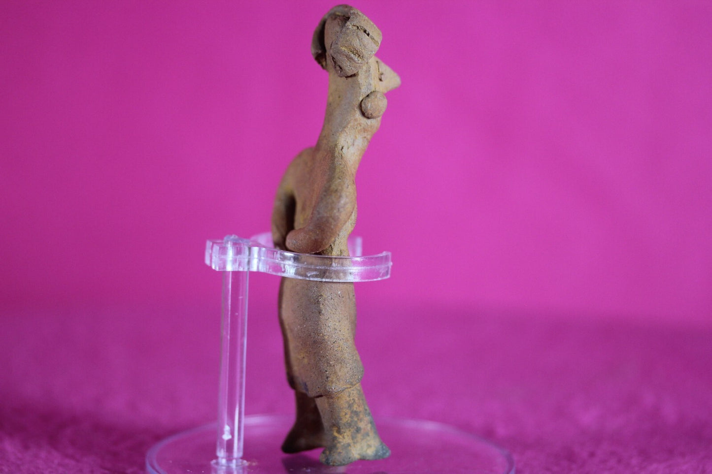 Authentic Pre Columbian Artifact Rare Grandma Tomb Figure Colima Mexico COA 143